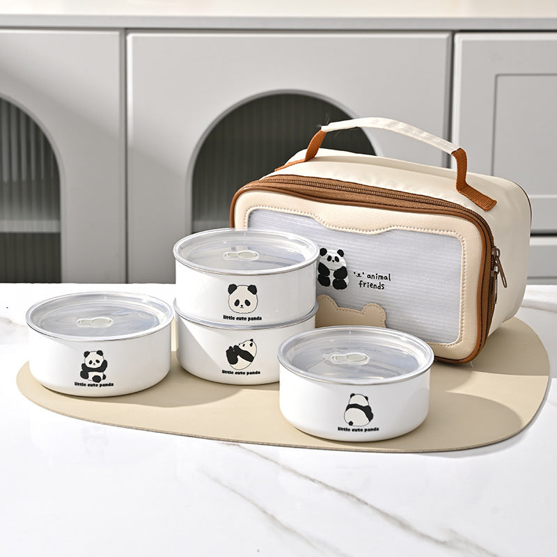 Panda Lunch Box Set