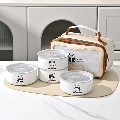 Panda Lunch Box Set