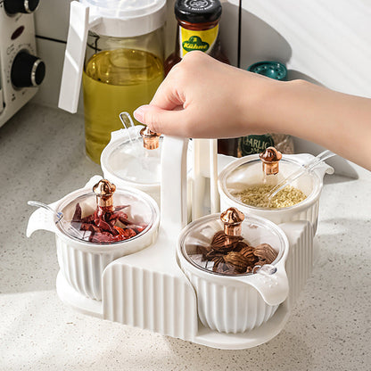Multiple Container Set with spoon