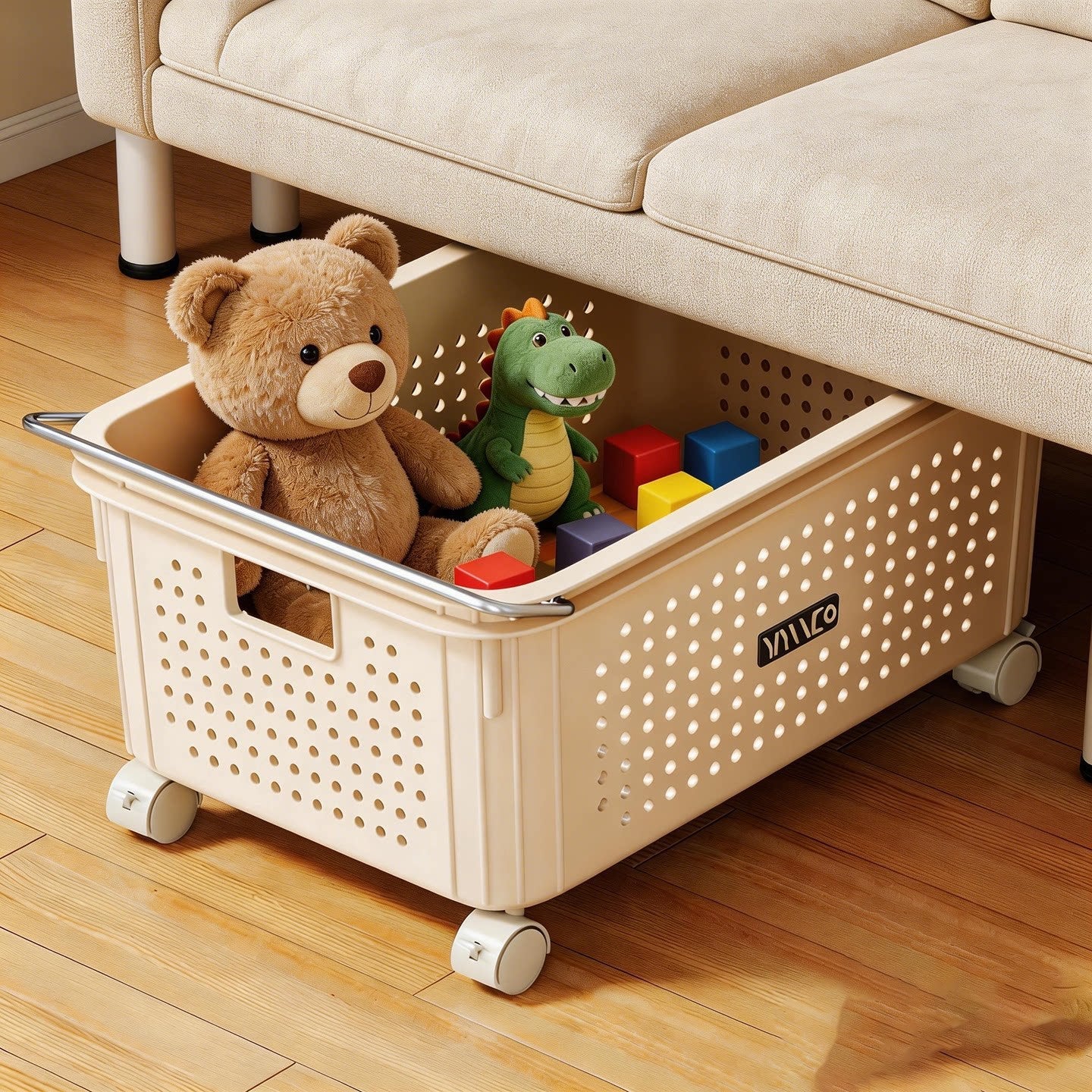 Rolling Storage Basket