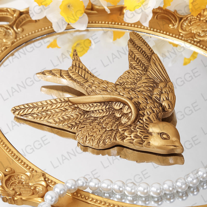Gold Swallow Wall Decor