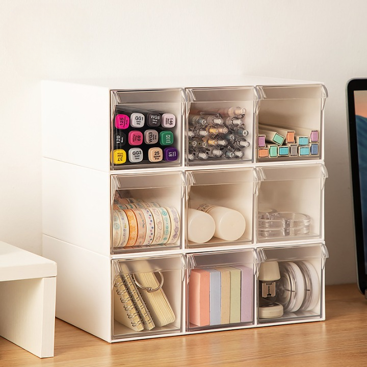 Drawer-style storage box