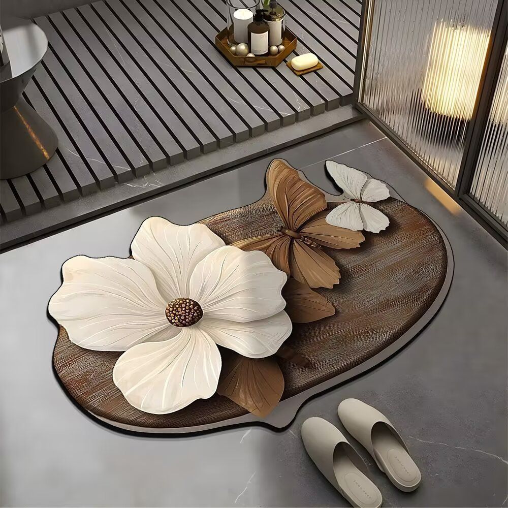 Elegant Bloom Mat