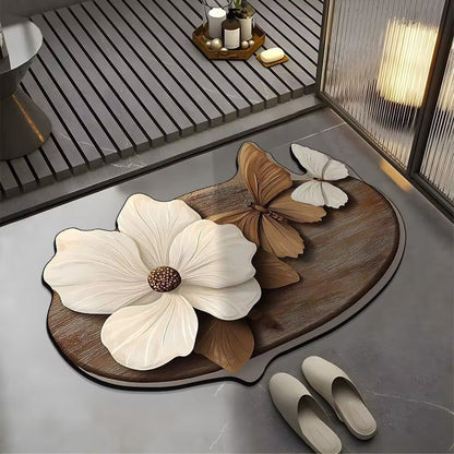 Elegant Bloom Mat