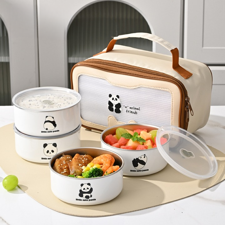 Panda Lunch Box Set