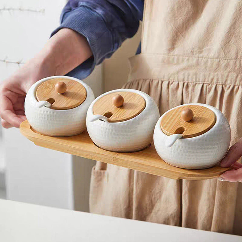 Ceramic Spice Pot Set