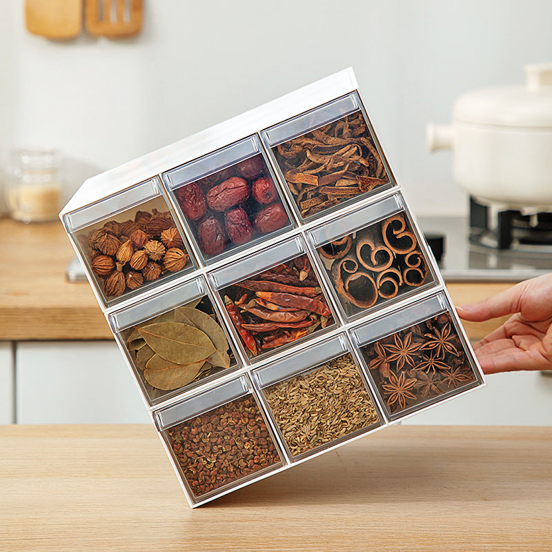 Drawer-style storage box