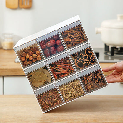 Drawer-style storage box