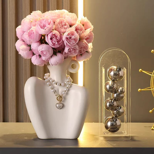 Artistic Lady Vase
