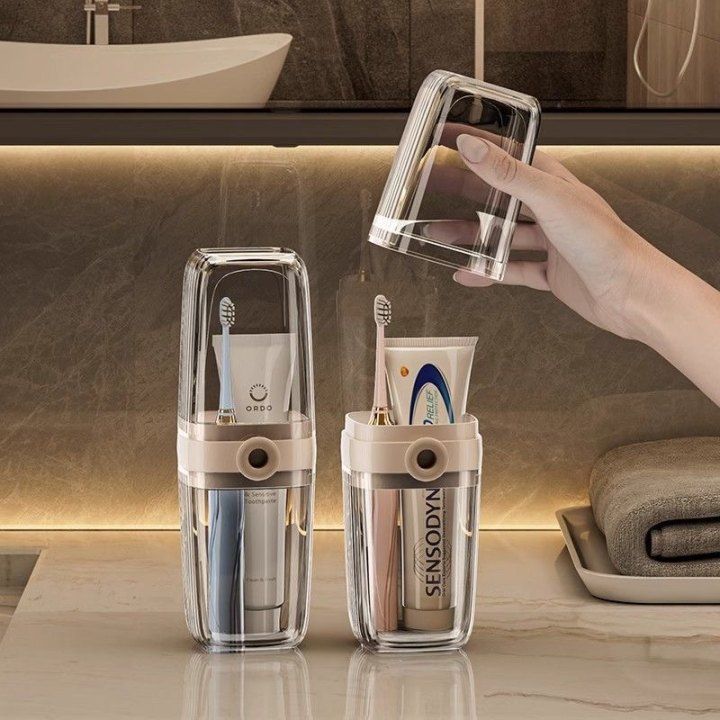Travel Toothbrush and Soap Holder