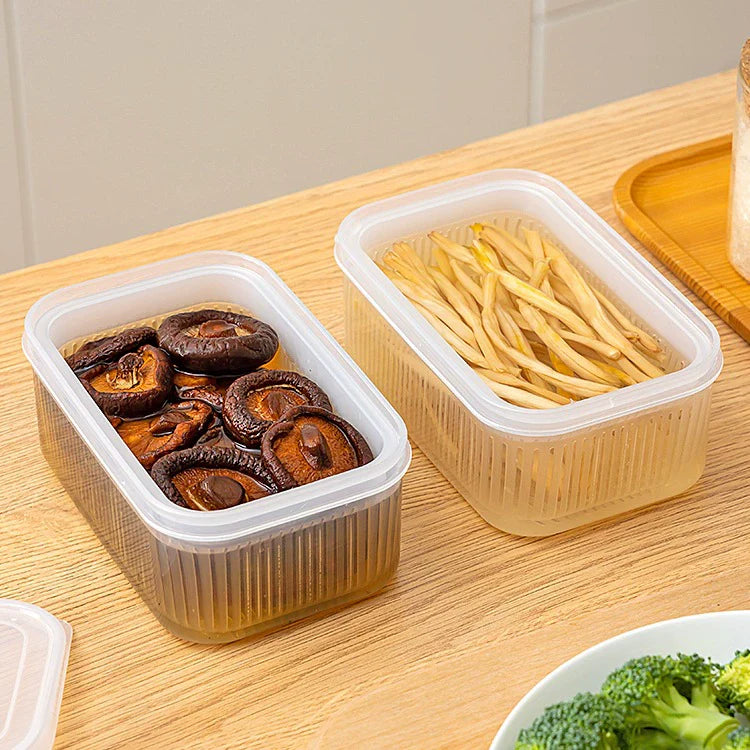 Draining Food Storage Box
