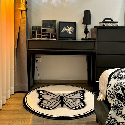Butterfly Round Rug