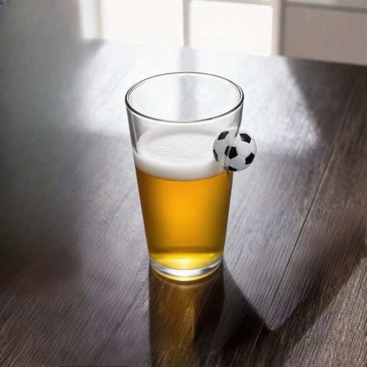 Football Drink Glass