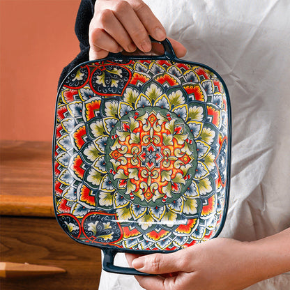 Vintage Ceramic Serving Tray