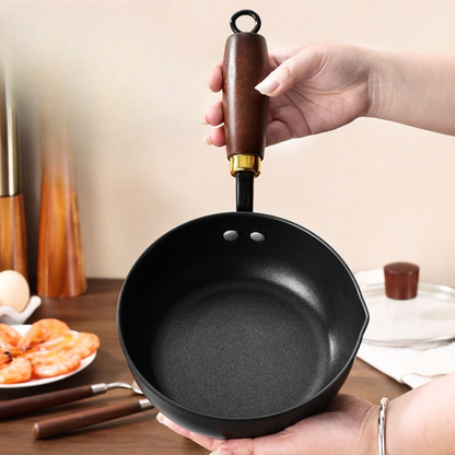 Wooden Handle Pot