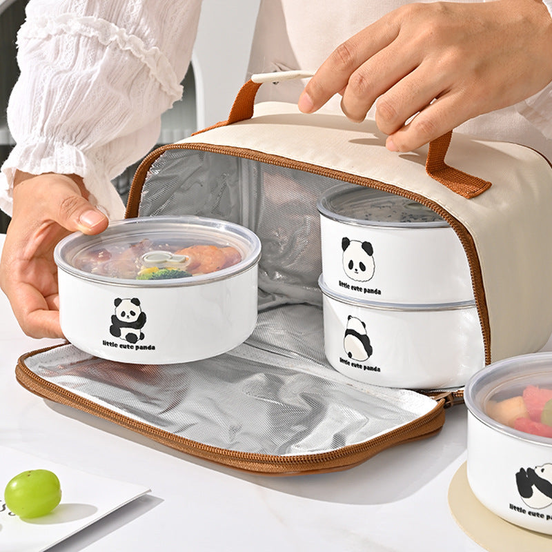 Panda Lunch Box Set
