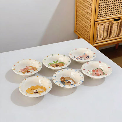 Tiny Cartoon Serving Bowls