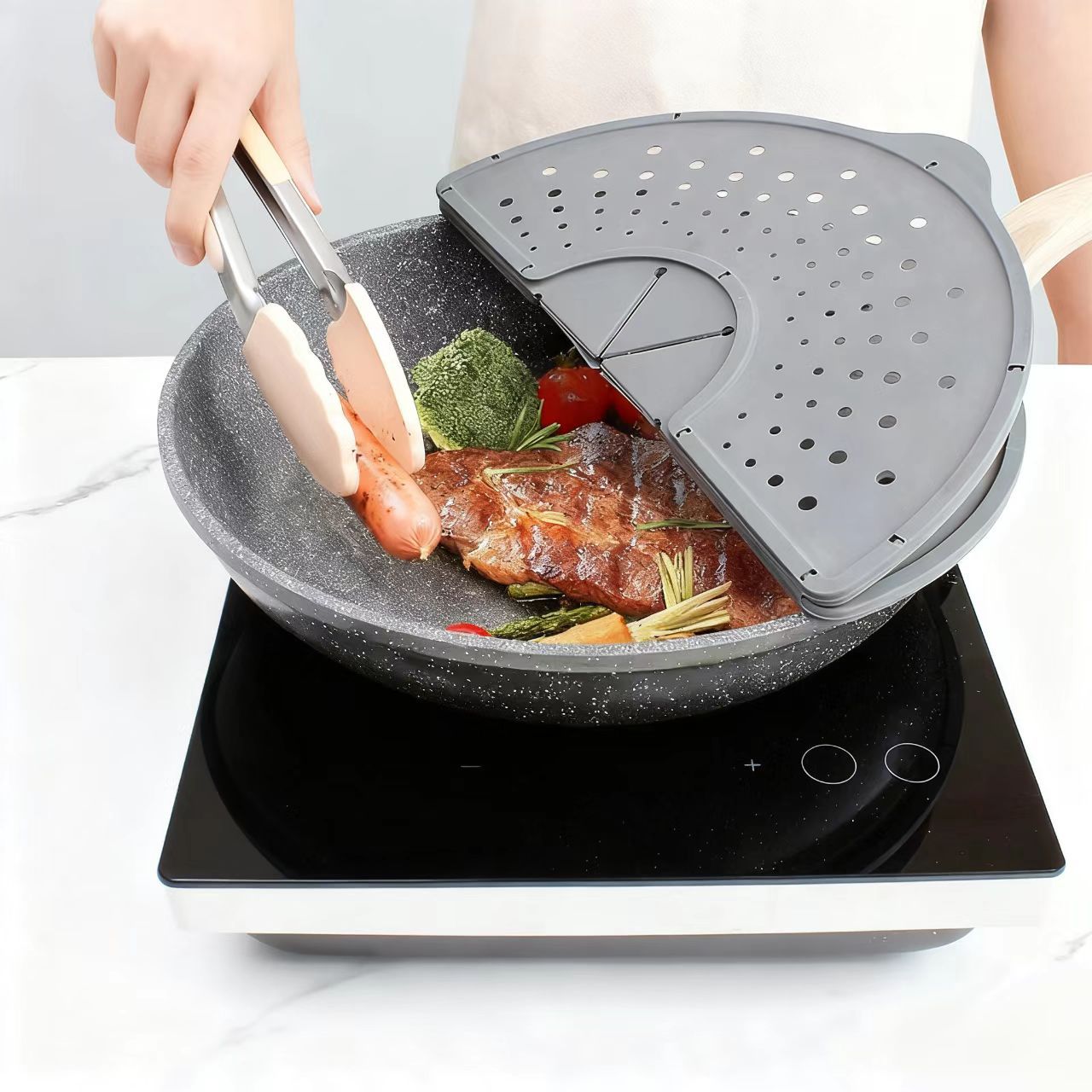 Silicone Pan Splash Guard