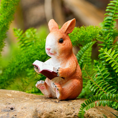 Reading Rabbit Ornaments