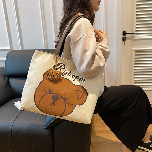 Cute Bear Tote Bag