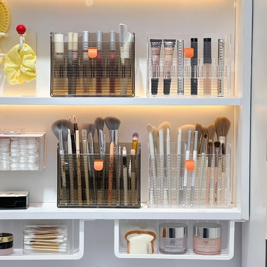 Foldable Cosmetic Organizer