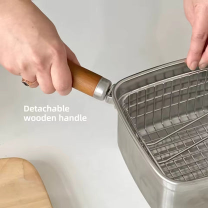 2-in-1 Fryer & Food Storage Container