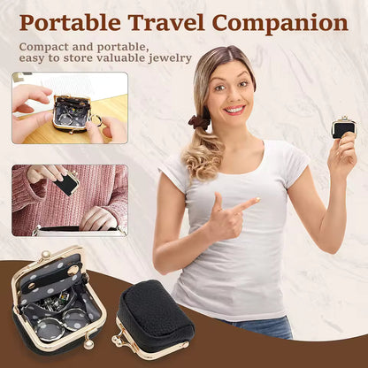 Mini Portable Jewelry Box