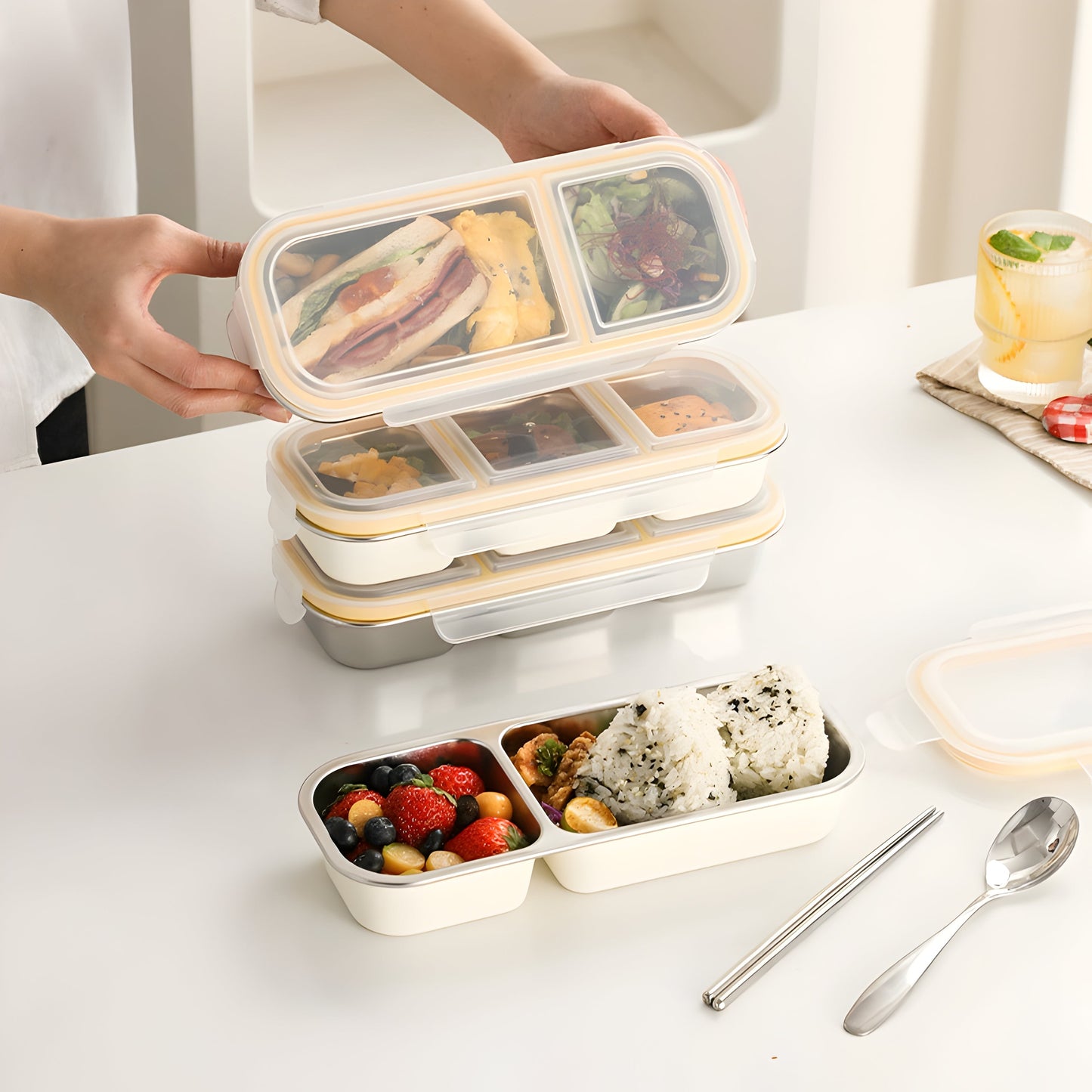Stainless Steel Bento Box
