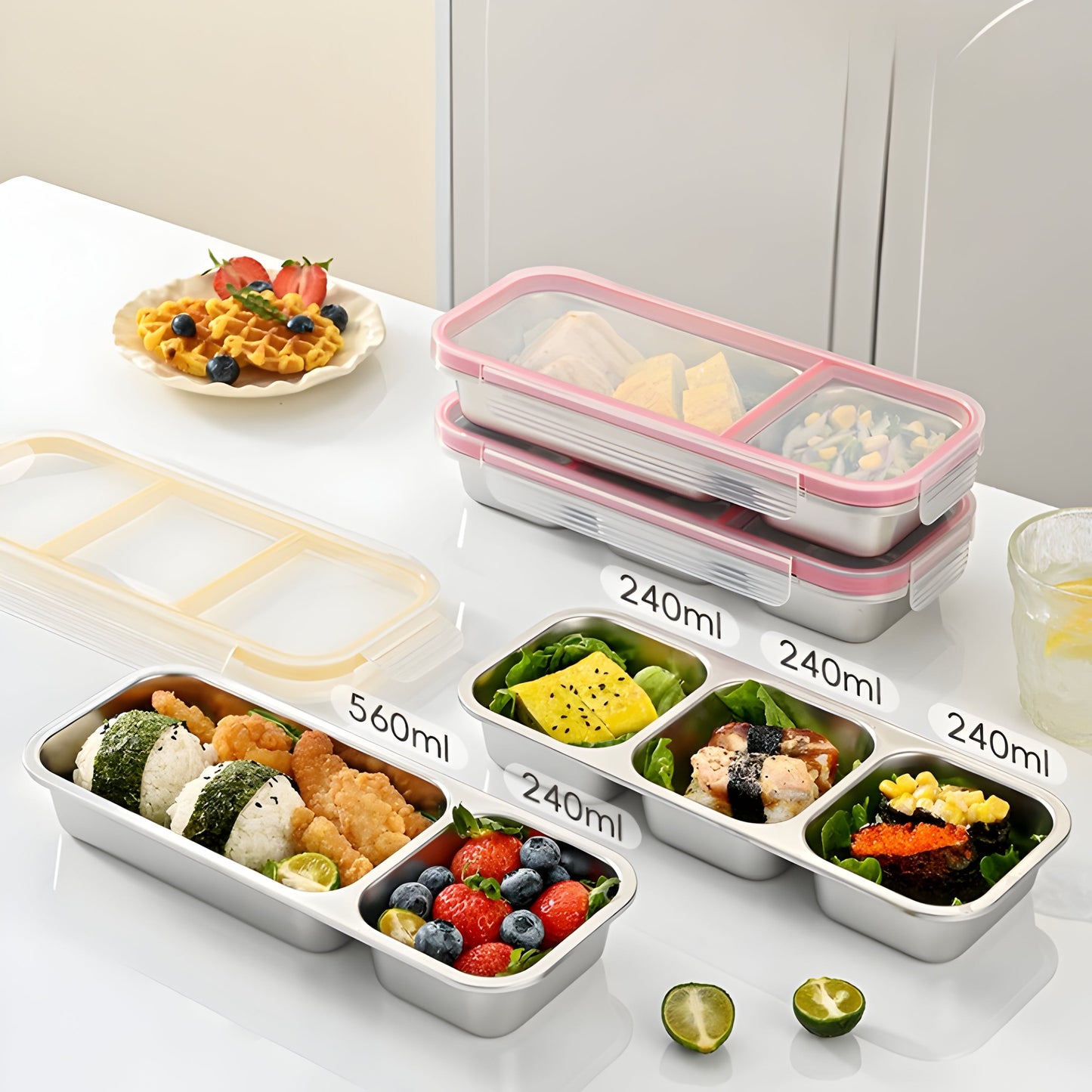Stainless Steel Bento Box
