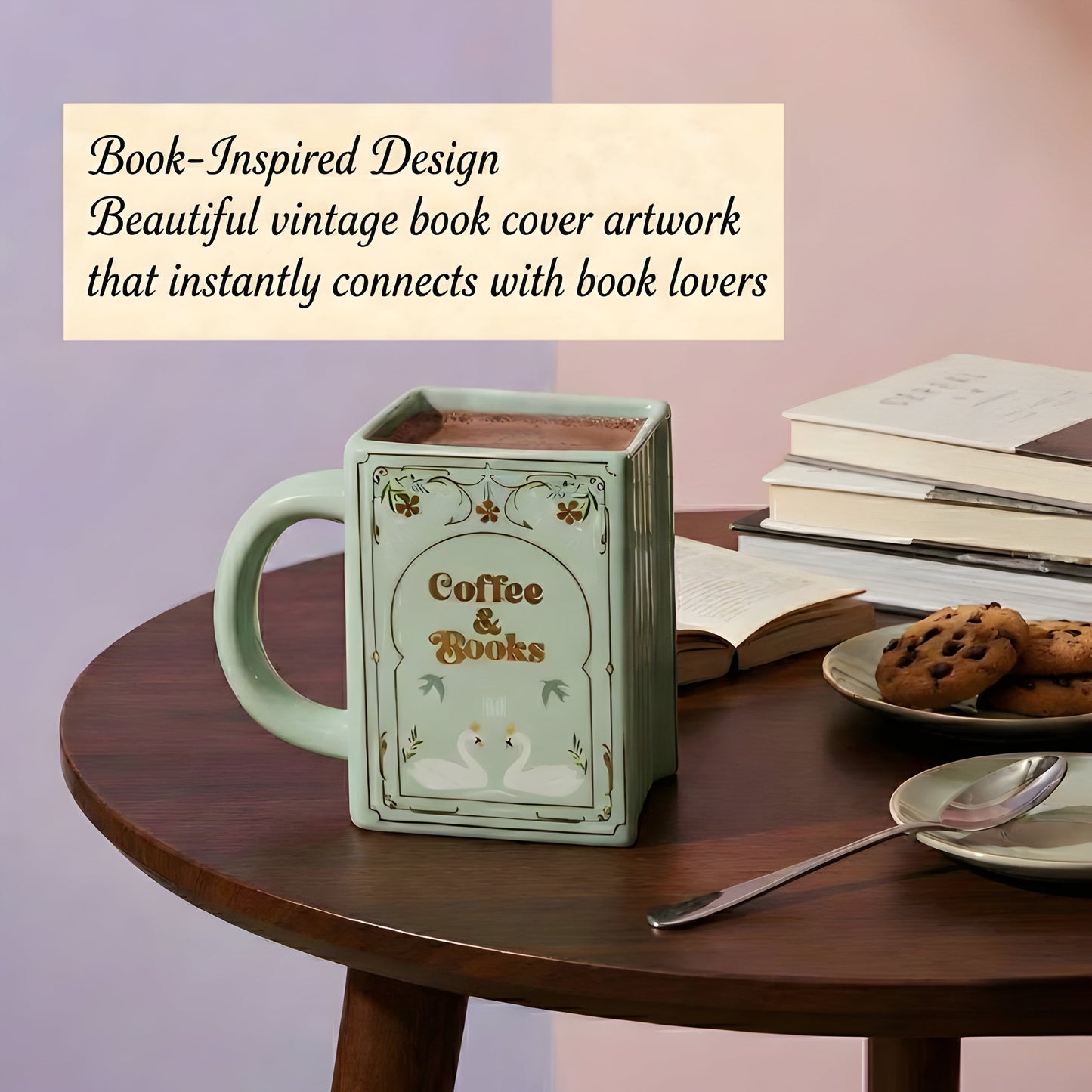 Ceramic Book Mug