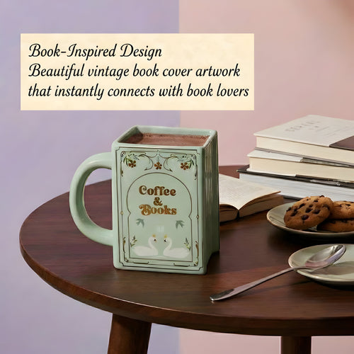 Ceramic Book Mug