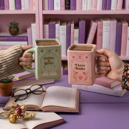 Ceramic Book Mug