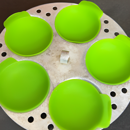 Silicone Idli Liners (Set of 8)