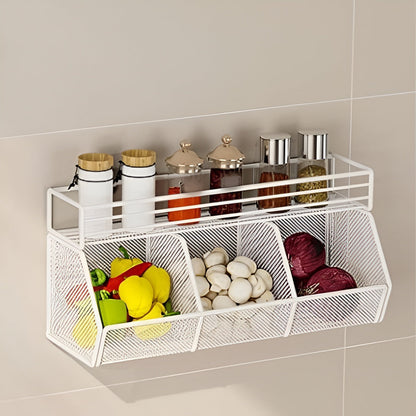 Wall-Mounted Kitchen Organizer