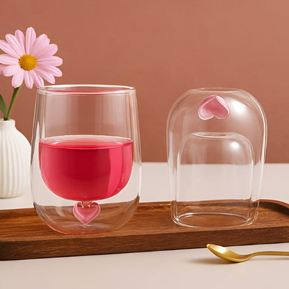 Crystal Heart Glass