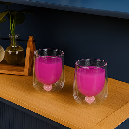 Crystal Heart Glass