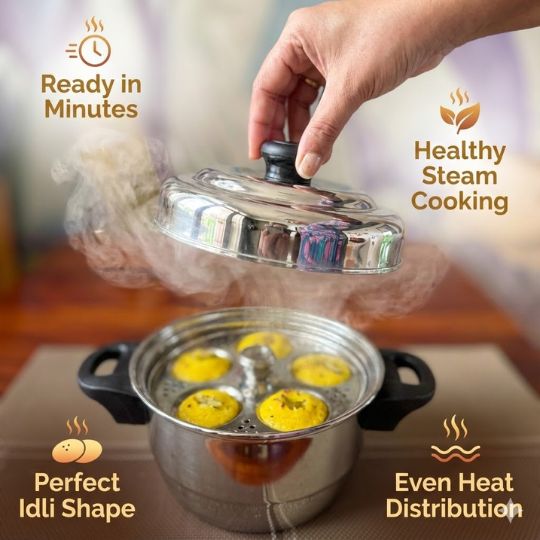 Mini Idli Maker Pot