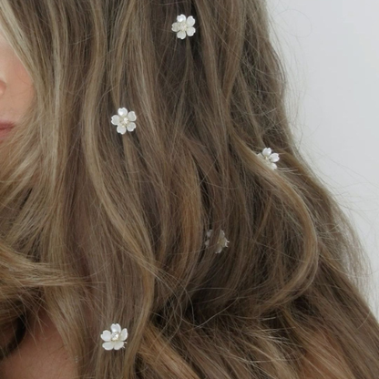 Mini Flower Hair Pins