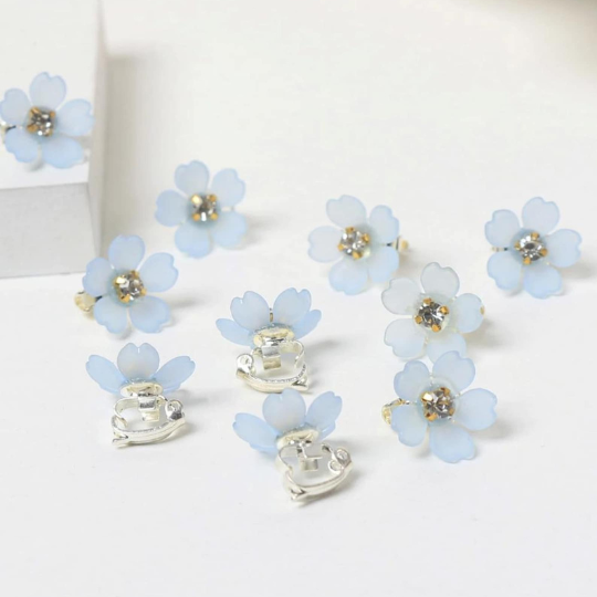 Mini Flower Hair Pins