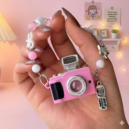 Mini Click Camera Charm
