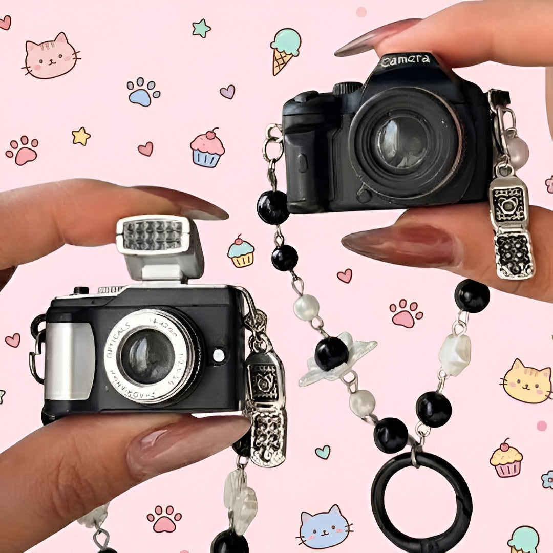 Mini Click Camera Charm