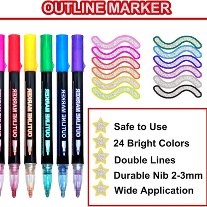 Outline Marker Pen