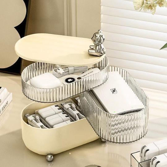 Transparent Storage Organizer Box