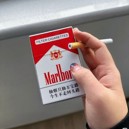 Bubble Blowing Cigarette Box