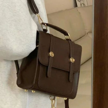 Casual Leather Backpack