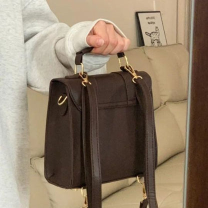 Casual Leather Backpack