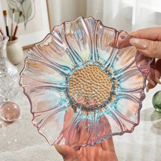 Blossom Crystal Glass Bowls