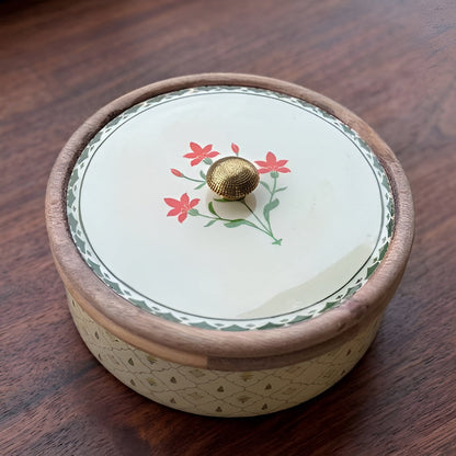 Wooden Roti Box