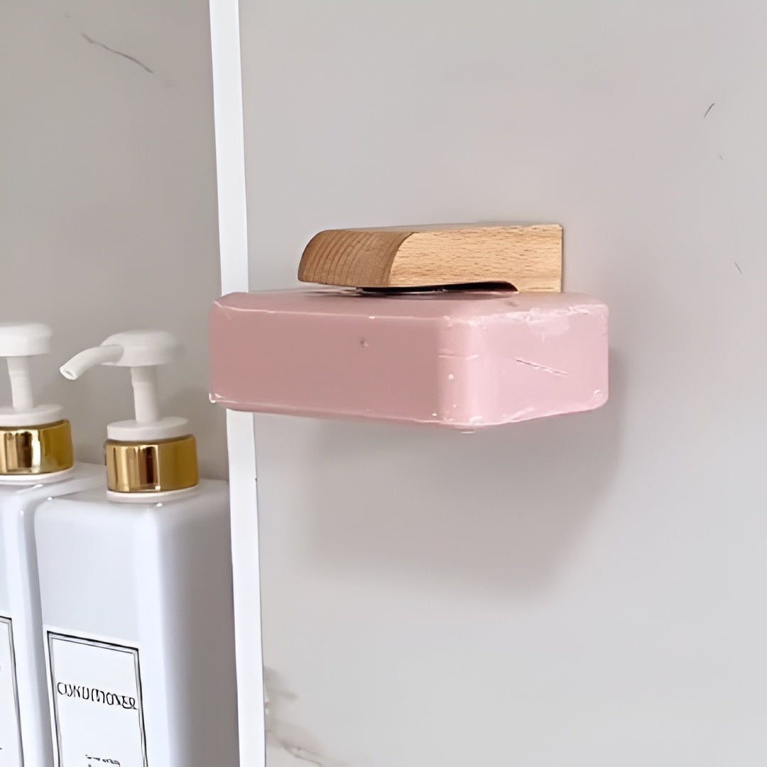Wood Magnetic Soap Holder