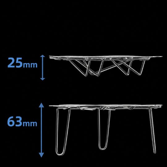Steel Adjustable Steamer Stand